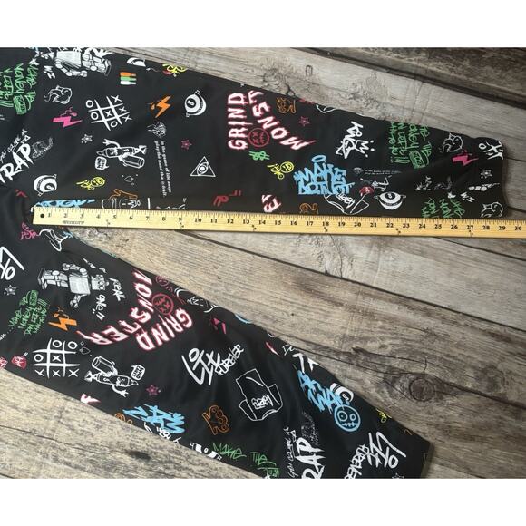 Fresh Prints of Bel-Air Real Grind Monster Graffiti Joggers Adult Medium - Picture 6 of 7